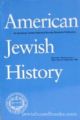37072 American Jewish History - Vol 87 No 2 & 3-Jun 1999 and Sept 1999